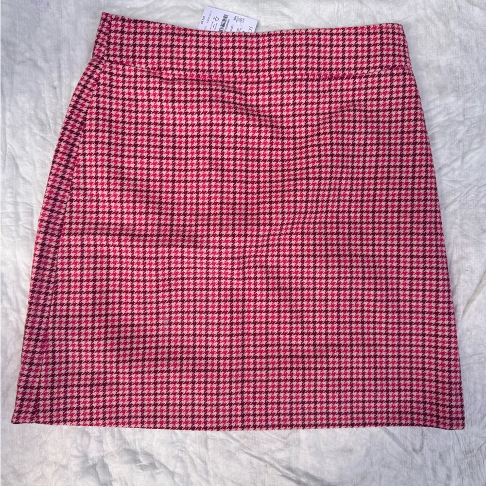 Jcrew plaid skirt